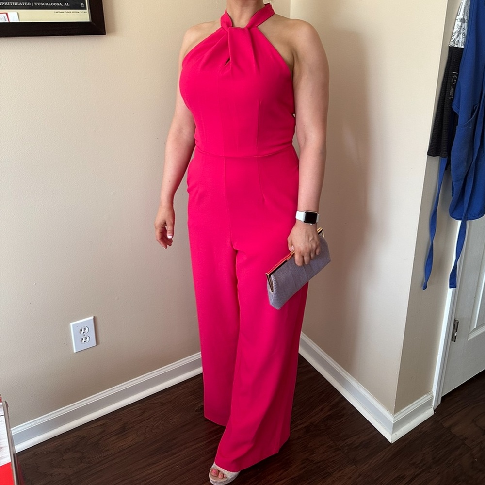 Pink jumpsuit